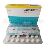 Levotiron, 1 box, 50 tabs, 200mcg/tab..
